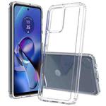 For Motorola Moto G54 Scratchproof Acrylic TPU Phone Case(Transparent)