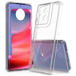 For Motorola Moto G75 Scratchproof Acrylic TPU Phone Case(Transparent)