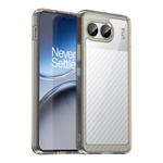 For OnePlus Nord 4 Colorful Series Acrylic Hybrid TPU Phone Case(Transparent Grey)