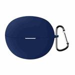 For Huawei FreeClip Earphone Liquid Silicone Protective Case(Midnight Blue)