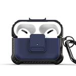 For AirPods Pro 2 DUX DUCIS PECG Series Earbuds Box Protective Case(Dark Blue)