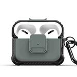 For AirPods Pro 2 DUX DUCIS PECG Series Earbuds Box Protective Case(Green)