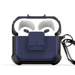For AirPods 3 DUX DUCIS PECG Series Earbuds Box Protective Case(Dark Blue)