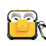 For AirPods 3 DUX DUCIS PECG Series Earbuds Box Protective Case(Yellow)