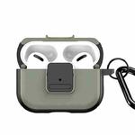 For AirPods Pro 2 DUX DUCIS PECJ Series Earbuds Box Protective Case(Army Green)