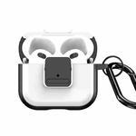 For AirPods 3 DUX DUCIS PECJ Series Earbuds Box Protective Case(White)