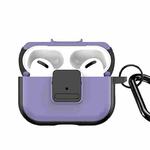 For AirPods Pro DUX DUCIS PECJ Series Earbuds Box Protective Case(Purple)