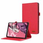 For Lenovo Legion Y700 Gen 4 2025 Fabric Texture Horizontal Flip Leather Tablet Case(Red)