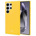 For Samsung Galaxy S24 Ultra 5G GOOSPERY PEARL JELLY Shockproof TPU Phone Case(Yellow)