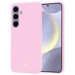 For Samsung Galaxy S24+ 5G GOOSPERY PEARL JELLY Shockproof TPU Phone Case(Pink)