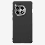 For OnePlus Ace 3 / 12R NILLKIN Frosted Shield Pro Magnetic Phone Case(Black)