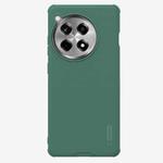 For OnePlus Ace 3 / 12R NILLKIN Frosted Shield Pro Magnetic Phone Case(Green)