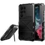 For Samsung Galaxy S24 Ultra 5G R-JUST Life Waterproof Dustproof Shockproof Phone Case(Black)