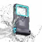 Diving Shell Gen2 Upgrade IP68 Waterproof Phone Case(Black Blue)