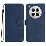 For Infinix Zero 40 4G / Zero 40 5G Heart Pattern Skin Feel Leather Phone Case(Royal Blue)