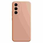 For Samsung Galaxy A35 Imitation Liquid Silicone Phone Case(Pink)