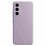 For Samsung Galaxy S24 5G Imitation Liquid Silicone Phone Case(Light Purple)