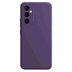 For Samsung Galaxy S24+ 5G Imitation Liquid Silicone Phone Case(Dark Purple)