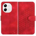 For Tecno Pova 6 Neo 5G / Spark 30 5G Elephant Head Embossed Phone Leather Case with Lanyard(Red)