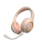A8 Gaming Wireless Headset Stereo Over Ear Wired Microphone Headphone(Pink)