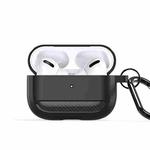 For AirPods Pro 2 DUX DUCIS PECB Series Earbuds Box Protective Case(Black)