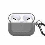 For AirPods Pro 2 DUX DUCIS PECB Series Earbuds Box Protective Case(Grey)