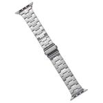 For Apple Watch Ultra 49mm Stainless Steel Watch Band(Silver)