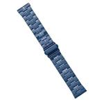 22mm Stainless Steel Watch Band(Blue)