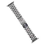 For Apple Watch Series 6 40mm Five-Beads Stainless Steel Watch Band(Silver)