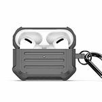 For AirPods Pro 2 DUX DUCIS PECE Series Earbuds Box Protective Case(Grey)