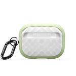 For AirPods Pro 2 DUX DUCIS PECC Series Earbuds Box Protective Case(Green White)