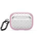 For AirPods Pro 2 DUX DUCIS PECC Series Earbuds Box Protective Case(Pink White)