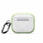 For AirPods 3 DUX DUCIS PECC Series Earbuds Box Protective Case(Green White)