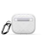 For AirPods 3 DUX DUCIS PECC Series Earbuds Box Protective Case(White)