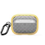 For AirPods Pro DUX DUCIS PECC Series Earbuds Box Protective Case(Yellow Grey)