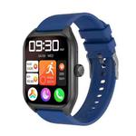 Qx5 1.96 inch BT5.2 Smart Sport Watch, Support Bluetooth Call / Sleep / Blood Oxygen / Temperature / Heart Rate / Blood Pressure Health Monitor(Blue)