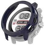 For Coros Apex 2 Half Coverage Hollow PC Watch Protective Case(Ink Blue)