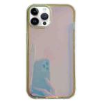 For iPhone 14 Pro Electroplated Aurora TPU + PC Phone Case(Green)