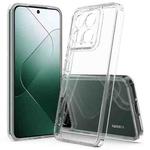 For Xiaomi 14 Scratchproof Acrylic TPU Phone Case(Transparent)