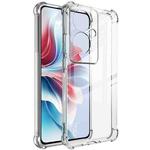 For OPPO Reno11 F 5G imak Shockproof Airbag TPU Phone Case(Transparent)