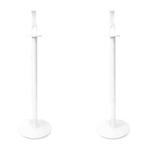 For HomePod 2 1 Pair / Pack Mini Smart Bluetooth Speaker Floor Stand(White)
