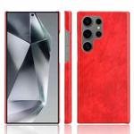 For Samsung Galaxy S24 Ultra 5G Litchi Texture Back Cover Phone Case(Red)