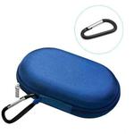 Portable Mouse Storage Bag with Carabiner(Blue)