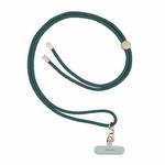 mutural Universal Mobile Phone Solid Color Lanyard(Dark Green)