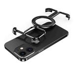 For iPhone 11 MagSafe Magnetic Frameless Holder Phone Case(Black)