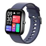 GTS5 2.0 inch Fitness Health Smart Watch, BT Call / Heart Rate / Blood Pressure / MET / Blood Glucose(Blue)
