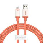 Baseus Antifreeze Series USB to 8 Pin 2.4A Fast Charging Data Cable, Length:1m(Orange)