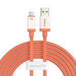Baseus Antifreeze Series USB to 8 Pin 2.4A Fast Charging Data Cable, Length:2m(Orange)