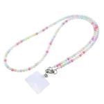 Phone Anti-lost Colorful Bead Chain Crossbody Lanyard(Beads)