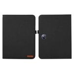 For OPPO Pad Neo 11.4 Fabric Leather Tablet Case(Black)